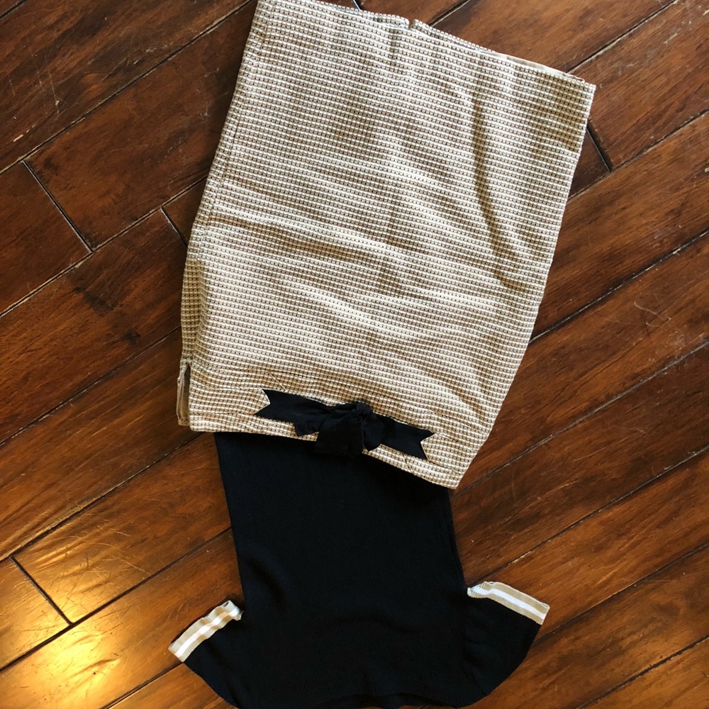 The Limited sweater and matching skirt